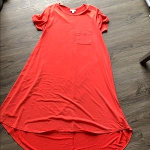 Red LuLaRoe Medium Carly!